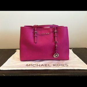 Michael Kors Hot Pink Tote